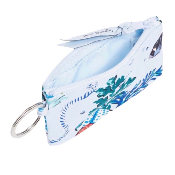 Vera Bradley Factory Style Zip ID Case in Signature Cotton- “Anchors Away (NWT) - Picture 3 of 4